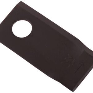 Nóż. nożyk kosiarka lewy 98x48x4mm otwór 19 zastosowanie 121712 Fella WARYŃSKI ( sprzedawane po 25 ) [WKR98X48X4L]