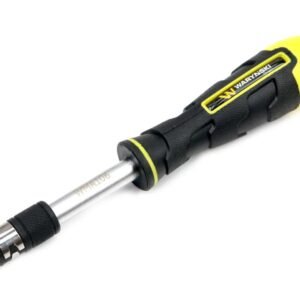 Uchwyt ręczny do końcówek wkrętakowych z końcówką do nasadek 1/4 Waryński [WMA106]