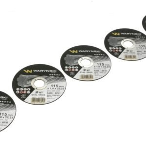 Tarcza do cięcia metalu 115 x1.0 x22.23 mm Waryński (sprzedawana po 5 szt w op.5 szt) [WMA311]