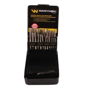 Zestaw gwintowników M3-M12 dwusztukowy ze stali HSS 21 el  Waryński [WMG021]