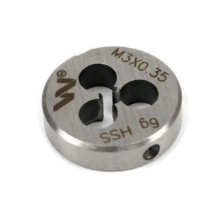 Narzynka do gwintu metrycznego drobnozwojnego DIN223 M3X0.35 Waryński [WMG503]