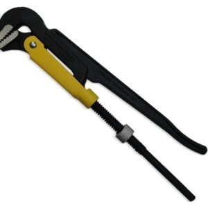 Szczypce nastawne 0,75" szwedzkie do rur szczęki typ 90° o rozstawie max 35mm długość 280mm Waryński [WMH080]