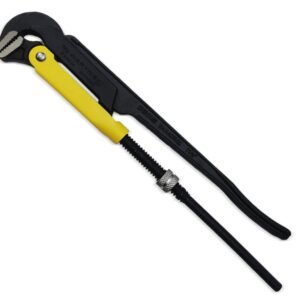 Szczypce nastawne szwedzkie do rur szczęki typ 90° o rozstawie max 55mm 1.5" długość 425mm Waryński [WMH082]