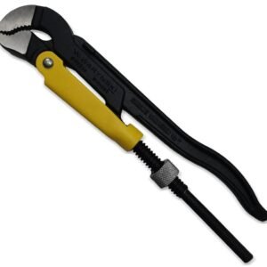 Szczypce nastawne szwedzkie do rur szczęki typ S o rozstawie max 25mm długość 235mm Waryński [WMH085]