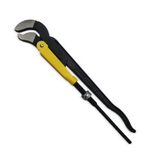 Szczypce nastawne szwedzkie do rur szczęki typ S o rozstawie max 67mm długość 535mm Waryński [WMH088]