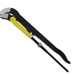 Szczypce nastawne szwedzkie do rur szczęki typ S o rozstawie max 103mm długość 652mm Waryński [WMH089]