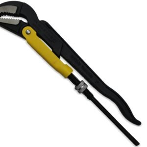 Szczypce nastawne szwedzkie do rur szczęki typ 45° o rozstawie max 40mm długość 330mm  Waryński [WMH092]