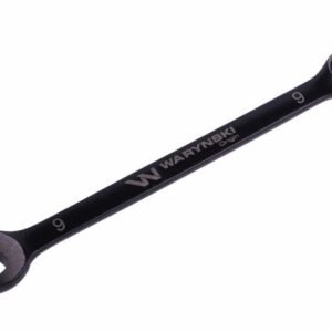 Klucz płasko-oczkowy 9 mm. CrV standard ASME B107-2010 Waryński [WMK019]