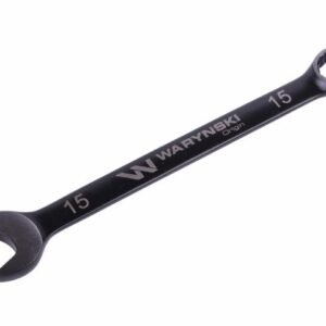 Klucz płasko-oczkowy 15 mm. CrV  standard ASME B107-2010 Waryński [WMK025]