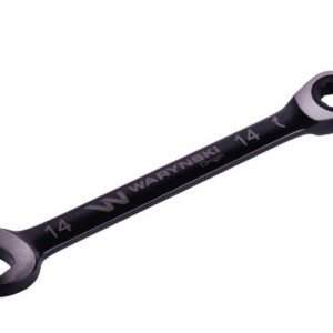 Klucz płasko-oczkowy 14 mm z grzechotką 72 zęby standard ASME B107-2010 Waryński [WMK053]