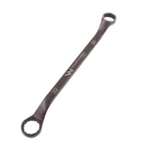 Klucz oczkowy odsadzony 30 x 32 mm. CrV  standard ASME B107.9 Waryński [WMK127]