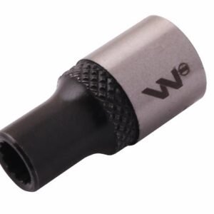 Nasadka dwunastokątna 1/4". 5 mm. CrV50BV30. DIN 3124. Waryński [WMN004]