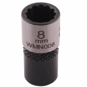 Nasadka dwunastokątna 1/4". 8 mm. CrV50BV30. DIN 3124. Waryński [WMN008]