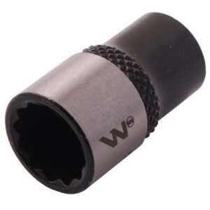 Nasadka dwunastokątna 1/4". 9 mm. CrV50BV30. DIN 3124. Waryński [WMN009]