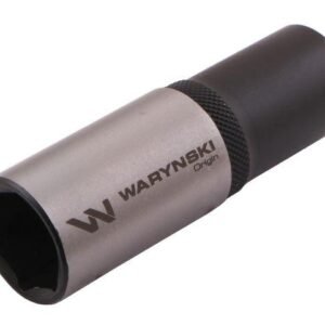 Nasadka sześciokątna 1/2". 18 mm. długa. CrV50BV30. DIN 3124. Waryński [WMN046]