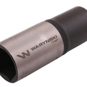 Nasadka sześciokątna 1/2". 21 mm. długa. CrV50BV30. DIN 3124. Waryński [WMN049]