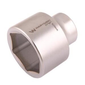 Nasadka sześciokątna 3/4". 58 mm. CrV50BV30. DIN 3124. Waryński [WMN270]