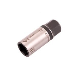 Nasadka do świec  3/8". 18 mm. CrV50BV30. DIN 3124. Waryński [WMN275]