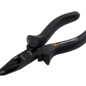 Szczypce wydłużone wygięte 160 mm Waryński [WMP009]