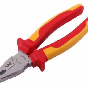 Szczypce izolowane, uniwersalne 200 mm. VDE. Waryński [WMP040]