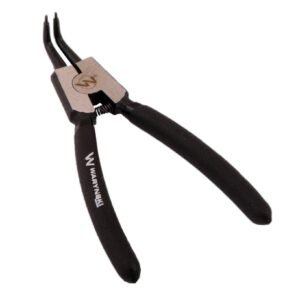 Szczypce do pierścieni osadczych 150 mm zewnętrzne wygięte Waryński [WMP103]