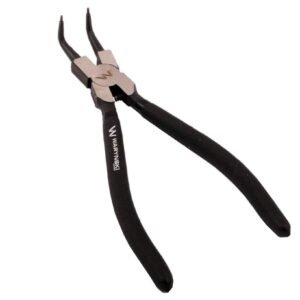 Szczypce do pierścieni osadczych 240 mm wewnętrzne wygięte Waryński [WMP116]