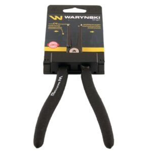 Specjalistyczne szczypce do pierścieni osadczych 178 mm zewnętrzne proste Waryński [WMP125]