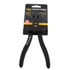 Specjalistyczne szczypce do pierścieni osadczych 178 mm  zewnętrzne wygięte Waryński [WMP127]