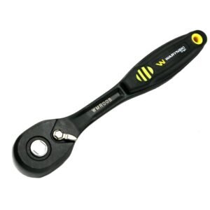 Grzechotka 1/4". 72T. odgięta. Waryński [WMR008]