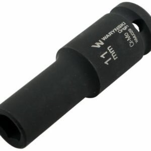 Nasadka udarowa sześciokątna długa 1/2". 11 mm. CrMo. DIN 3129. Waryński [WMU029]