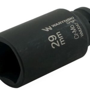 Nasadka udarowa sześciokątna długa 1/2". 29 mm. CrMo. DIN 3129. Waryński [WMU047]