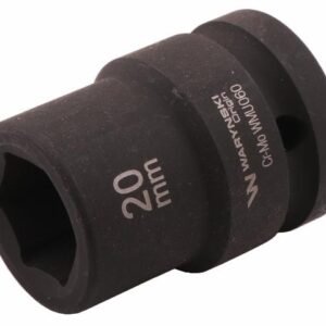 Nasadka udarowa sześciokątna 3/4". 20 mm. CrMo. DIN 3129. Waryński [WMU060]