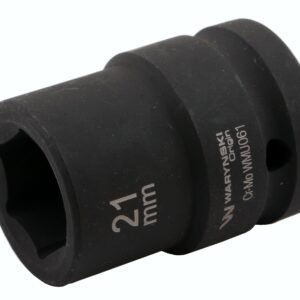 Nasadka udarowa sześciokątna 3/4". 21 mm. CrMo. DIN 3129. Waryński [WMU061]