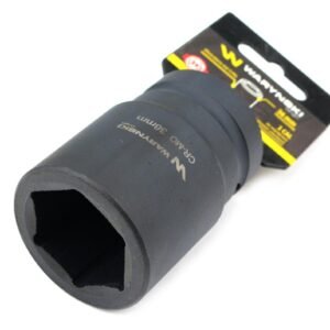 Nasadka udarowa sześciokątna 1"długa. 36 mm. CrMo. DIN 3129 Waryński [WMU146]