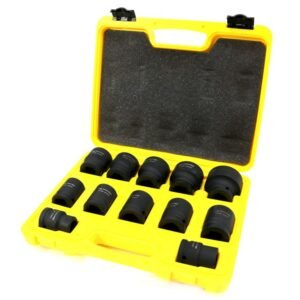 Zestaw nasadek udarowych dwunastokątnych 3/4" 12 el. Waryński [WMU291]