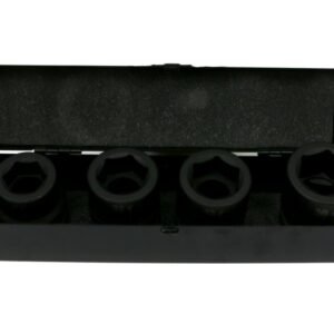 Zestaw nasadek udarowych  1"  4 cz. 27. 32. 33. 36 mm ze stali CrMo  DIN 3129 Waryński [WMU302]