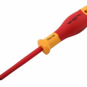 Wkrętak PH2 100 mm izolowany VDE stal S2, Waryński [WMW045]