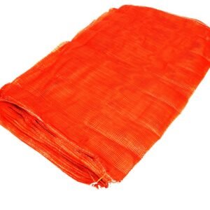 Worek PP ażurowy 50kg oranż (leno mesh) ( pakowane po 50 szt.) [WORKIAZUROWE50KO]