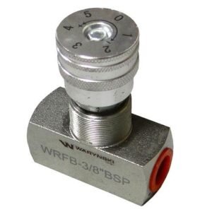 Zawór dławiący WRFB 90 3/8"BSP Waryński [WRFB-3/8BSP]