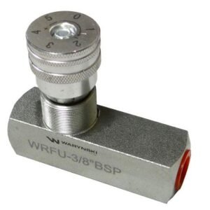 Zawór dławiąco-zwrotny WRFU 90 3/8"BSP Waryński [WRFU-3/8BSP]