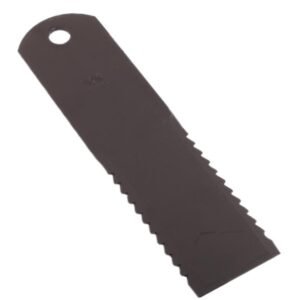 Nóż stały rozdrabniacz słomy sieczkarnia 195x50x3mm otwór 12 zastosowanie 746813 Claas WARYŃSKI ( sprzedawane po 25 ) [WRS195X50X3/1]