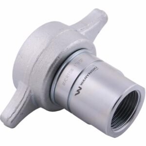 Szybkozłącze hydrauliczne skręcane (motylkowe) wtyczka G1"BSP gwint wewnętrzny 250bar Waryński [WVCR1SW]