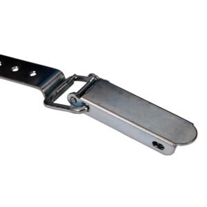 Spinacz. zaczep. zamek burty uniwersalny 195 mm x 30 mm. klamra z drutu fi-5mm [ZB344]