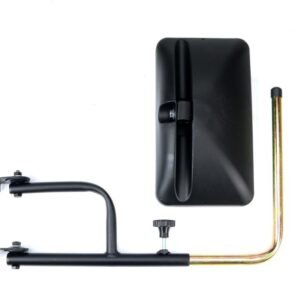 Zestaw lusterko uniwersalne 305 x 170mm + ramię uniwersalne z regulowanym wysięgnikiem 480 mm do 710 mm pasujące na prawą i lewą stronę kabiny [ZEST-KWL08]