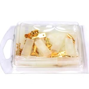 Zestaw nasuwek i wsuwek konektorowych (mix) 6.3/2.5 + osłonki izol. (opak. 40 szt) [ZEST-MIXKONEKTPLUS]