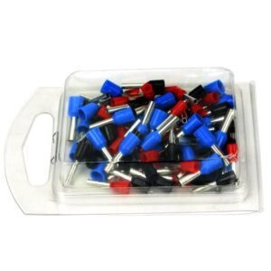 Zestaw końcówek tulejkowych z izolacją mix (opak. 90 szt) [ZEST-MIXTUL]