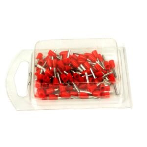 Zestaw końcówek tulejkowych z izolacją 1 (opak. 100 szt) [ZEST-TUL1IZO]