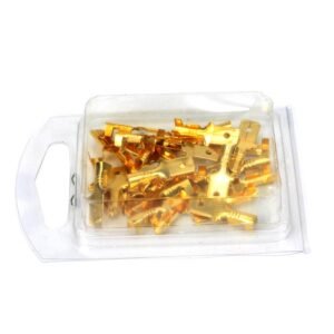 Zestaw wsuwek konektorowych (męskich) 6.3/2.5 (opak. 25 szt) [ZEST-WKONEKT]