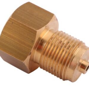 Złączka manometryczna gwint zewnętrzny M20x1.5 x gwint wewnętrzny G1/4" (mosiądz) POLMO [ZMM20R14BAP]