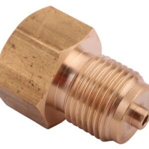 Złączka manometryczna gwint zewnętrzny G1/2" x gwint wewnętrzny M20x1.5 (mosiądz) POLMO [ZMR12M20BAP]